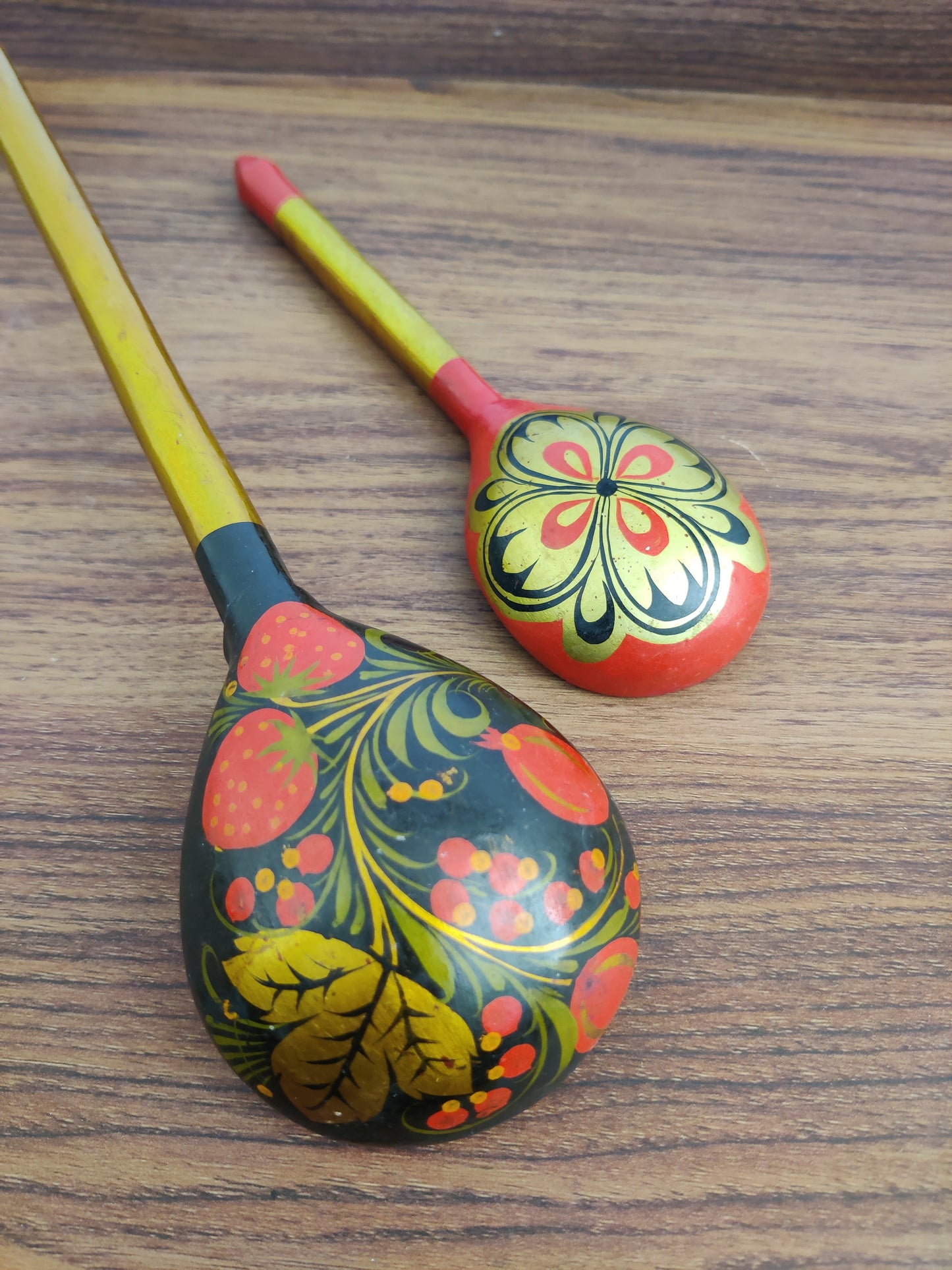 Cuillères décoratives Russe, vintage