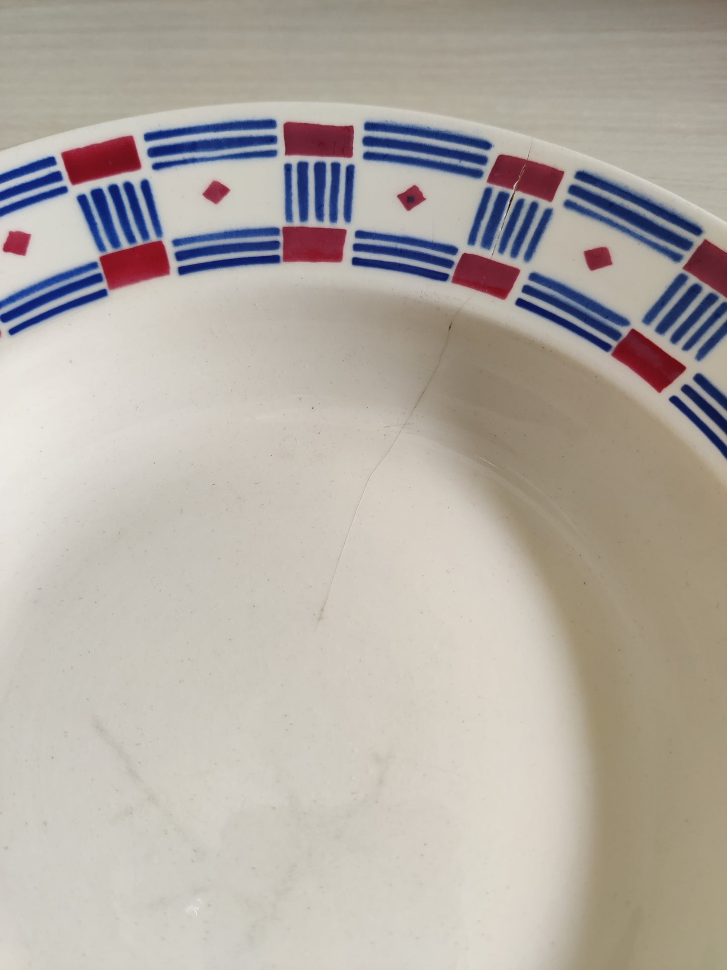 Assiettes creuses en porcelaine, vintage