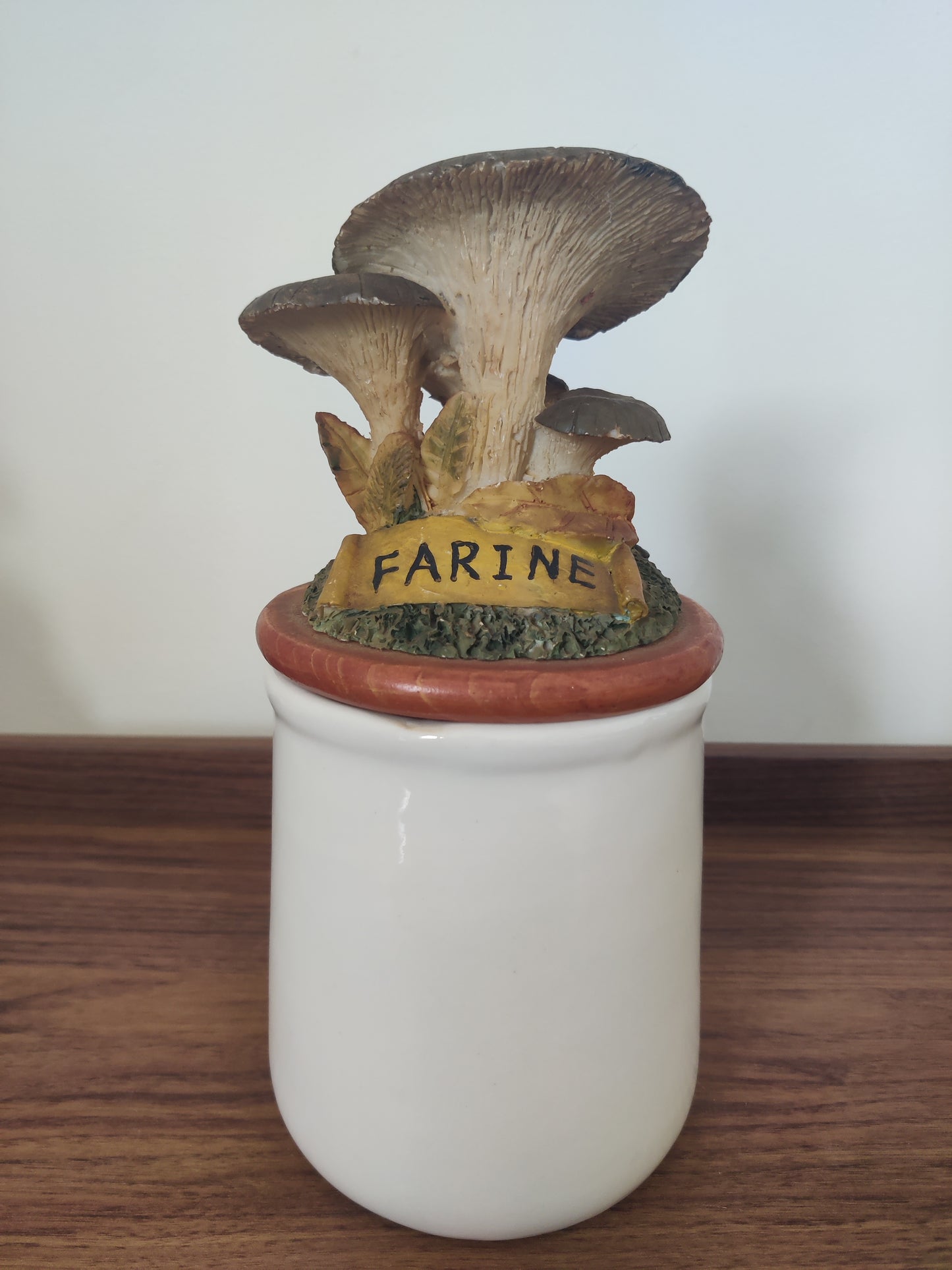 Pots Champignons Ancien Vintage